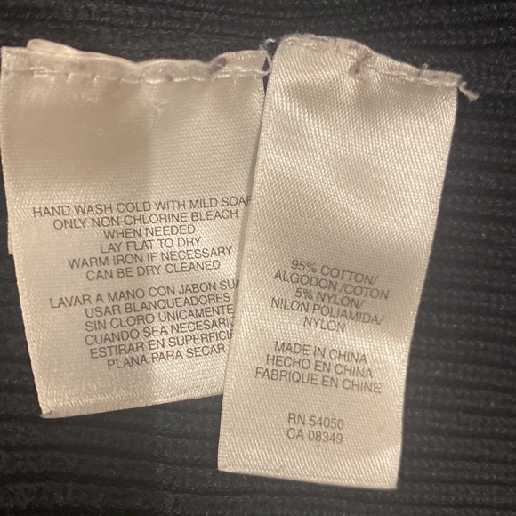 Jones of New York cardigan. Black. Size M - Picture 7 of 7